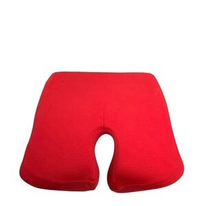 ergonomic memory foam seat cushion tailbone cutout pressure relief back support